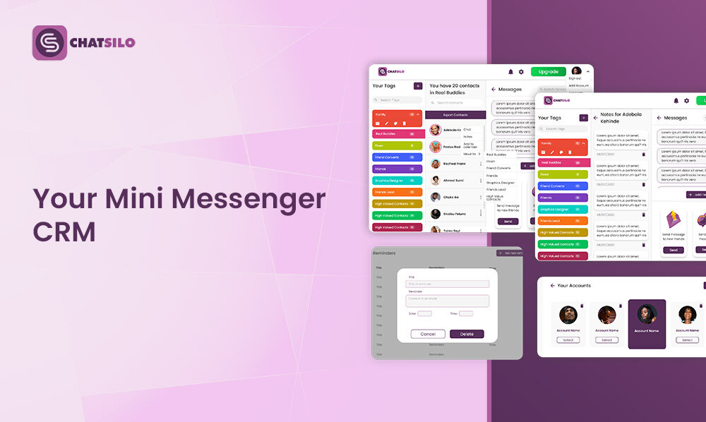 Chatsilo as your Mini Messenger CRM