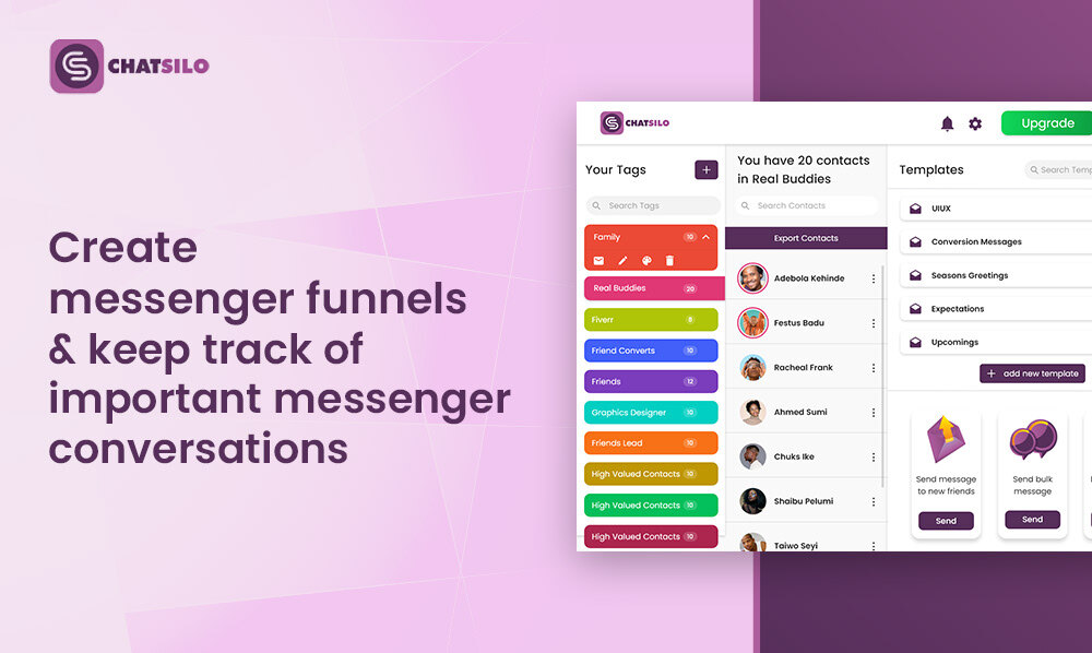 Create Messenger funnels and keep track of important conversations on Facebook Messenger